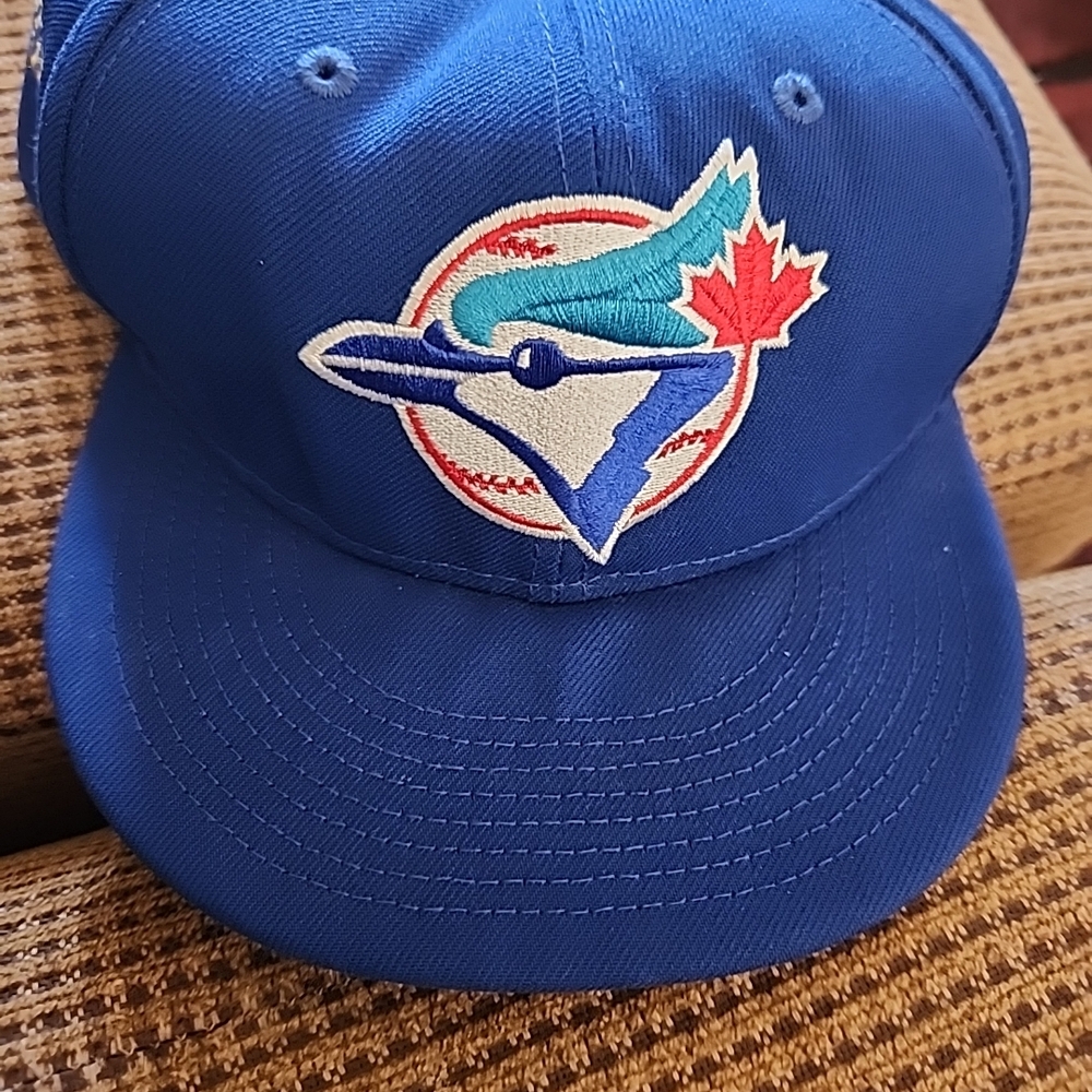 New Era Blue and White 59FIFTY Cap 92 World Series